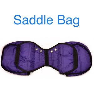 Saddle bag horse for trail riding, horse camping, long distance packing